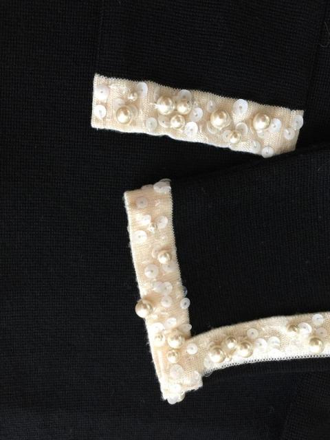 HARRODSハロッズの素敵なパール付きカーディガン美品送料込 < ブランド  HARRODSハロッズの素敵なパール付きカーディガン美品送料込 < ブランドの