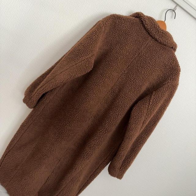 ◆Re:EDIT/リエディ◆ボアチェスターコート★ブラウンM*テディベアコート♪冬コーデ美品 < 女性ファッション  ◆Re:EDIT/リエディ◆ボアチェスターコート★ブラウンM*テディベアコート♪冬コーデ美品 < 女性ファッションの