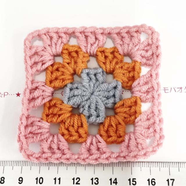 5*ハンドメイド♪グラニースクエアモチーフ 外側同じ色 3 < ペット/手芸/園芸 5*ハンドメイド♪グラニースクエアモチーフ 外側同じ色 3 < ペット/手芸/園芸の