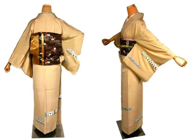 付下げ 送料無料 最高級 新品同様 金駒シシュウ 金糸 シシュウ 花柄 花壺 鳥 身丈166.5cm 裄丈64.5cm T3675 < 女性ファッション 付下げ 送料無料 最高級 新品同様 金駒シシュウ 金糸 シシュウ 花柄 花壺 鳥 身丈166.5cm 裄丈64.5cm T3675 < 女性ファッションの