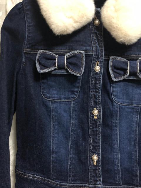 2019AW 新品タグ付きエムズグレイシー デニムジャケット40 < ブランド  2019AW 新品タグ付きエムズグレイシー デニムジャケット40 < ブランドの