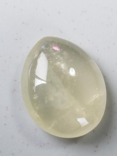 レモンクォーツ6.3g虹入。 < インテリア/ライフ  レモンクォーツ6.3g虹入。  < インテリア/ライフの