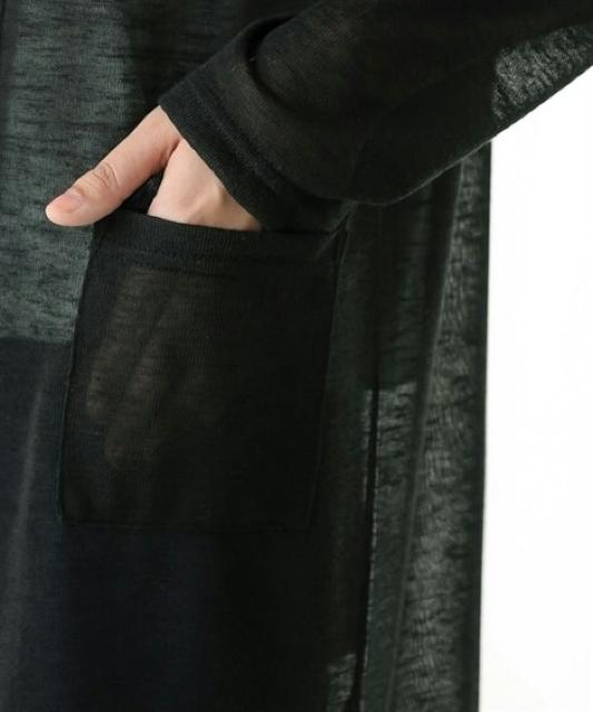 Mサイズ!黒スラブ混カーディガンand半袖Tシャツ!新品!2点セットで着まわし便利 < 女性ファッション  Mサイズ!黒スラブ混カーディガンand半袖Tシャツ!新品!2点セットで着まわし便利 < 女性ファッションの