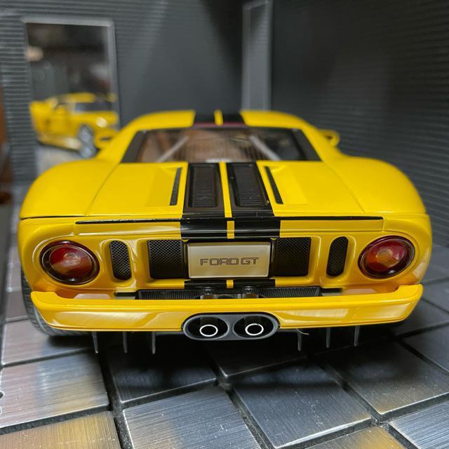 未展示品 オートアート 1/18 フォード GT 2004 イエロー/ブラックストライプ < ホビー  未展示品 オートアート 1/18 フォード GT 2004 イエロー/ブラックストライプ < ホビーの