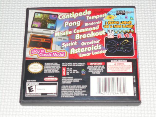 DS★RETRO ATARI CLASSICS 海外版 北米版 < ゲーム本体/ソフト  DS★RETRO ATARI CLASSICS 海外版 北米版 < ゲーム本体/ソフトの