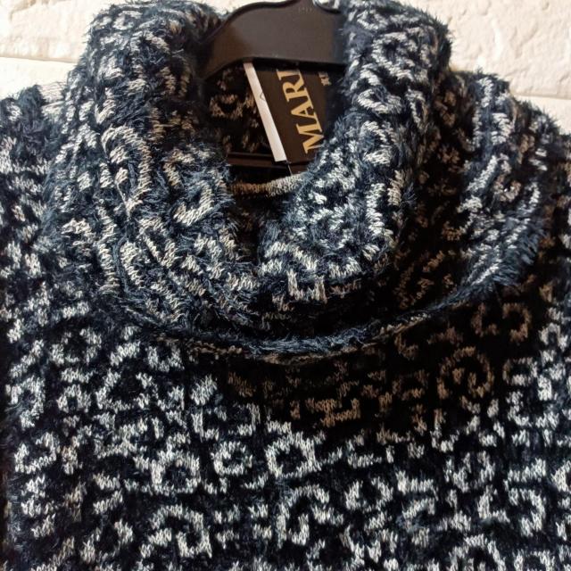 真里子の詩★新品★オフタートル裾アシメシャギーロングセーター < 女性ファッション  真里子の詩★新品★オフタートル裾アシメシャギーロングセーター < 女性ファッションの