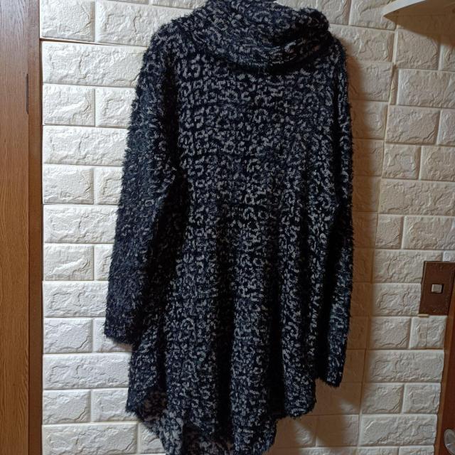 真里子の詩★新品★オフタートル裾アシメシャギーロングセーター < 女性ファッション  真里子の詩★新品★オフタートル裾アシメシャギーロングセーター < 女性ファッションの