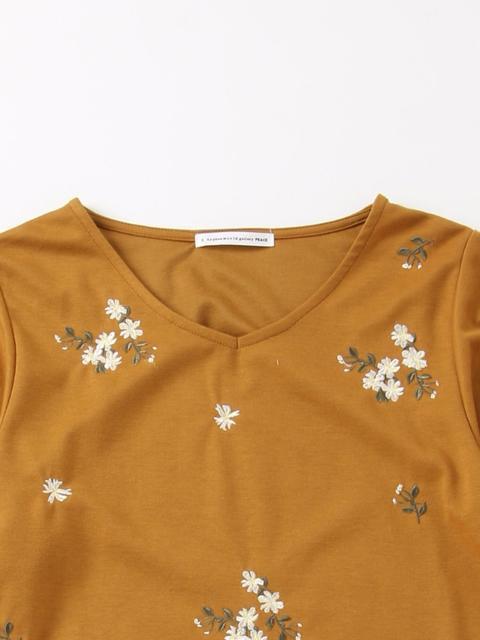 E hyphen world gallery peaceフロント刺繍プルオーバー < ブランド  E hyphen world gallery peaceフロント刺繍プルオーバー < ブランドの