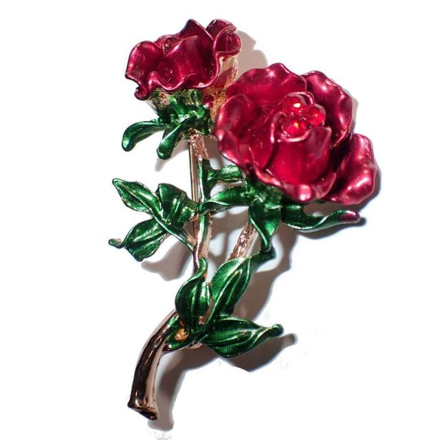 薔薇 ローズ 花束 花 ピンブローチ ブローチ ピンバッジ バッジ ラペルピン コサージュ < 女性アクセサリー/時計 薔薇 ローズ 花束 花 ピンブローチ ブローチ ピンバッジ バッジ ラペルピン コサージュ < 女性アクセサリー/時計の