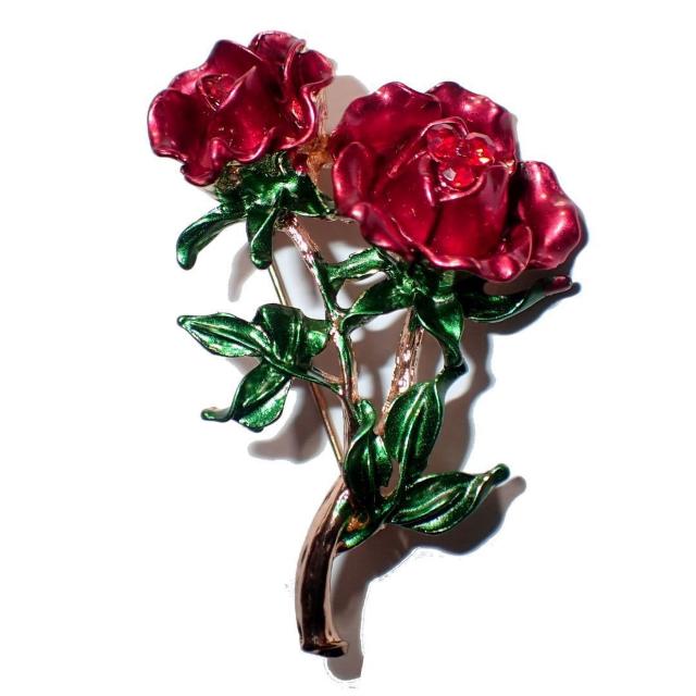 薔薇 ローズ 花束 花 ピンブローチ ブローチ ピンバッジ バッジ ラペルピン コサージュ < 女性アクセサリー/時計 薔薇 ローズ 花束 花 ピンブローチ ブローチ ピンバッジ バッジ ラペルピン コサージュ < 女性アクセサリー/時計の
