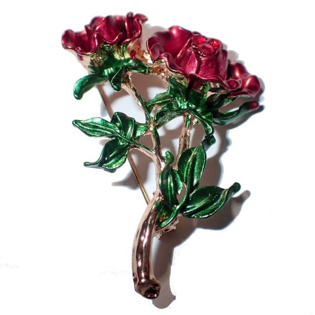 薔薇 ローズ 花束 花 ピンブローチ ブローチ ピンバッジ バッジ ラペルピン コサージュ < 女性アクセサリー/時計 薔薇 ローズ 花束 花 ピンブローチ ブローチ ピンバッジ バッジ ラペルピン コサージュ < 女性アクセサリー/時計の