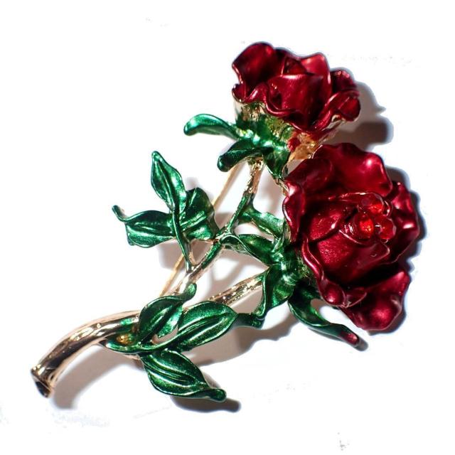 薔薇 ローズ 花束 花 ピンブローチ ブローチ ピンバッジ バッジ ラペルピン コサージュ < 女性アクセサリー/時計 薔薇 ローズ 花束 花 ピンブローチ ブローチ ピンバッジ バッジ ラペルピン コサージュ < 女性アクセサリー/時計の