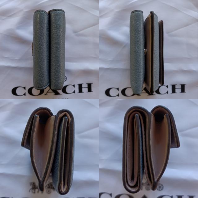 FURLA★柔らかレザー.コンパクト3つ折財布★くすみブルー★フルラ★送料無料★ < ブランド  FURLA★柔らかレザー.コンパクト3つ折財布★くすみブルー★フルラ★送料無料★ < ブランドの