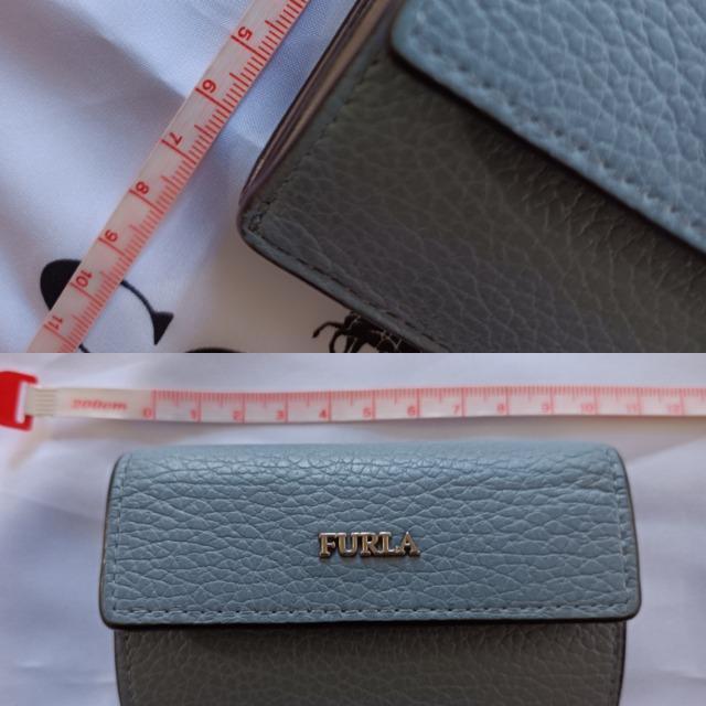 FURLA★柔らかレザー.コンパクト3つ折財布★くすみブルー★フルラ★送料無料★ < ブランド  FURLA★柔らかレザー.コンパクト3つ折財布★くすみブルー★フルラ★送料無料★ < ブランドの