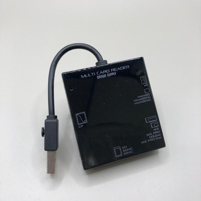 即決 SANWA SUPPLY USB2.0カードリーダー ADR-ML15BK < PC本体/周辺機器  即決 SANWA SUPPLY USB2.0カードリーダー ADR-ML15BK  < PC本体/周辺機器の