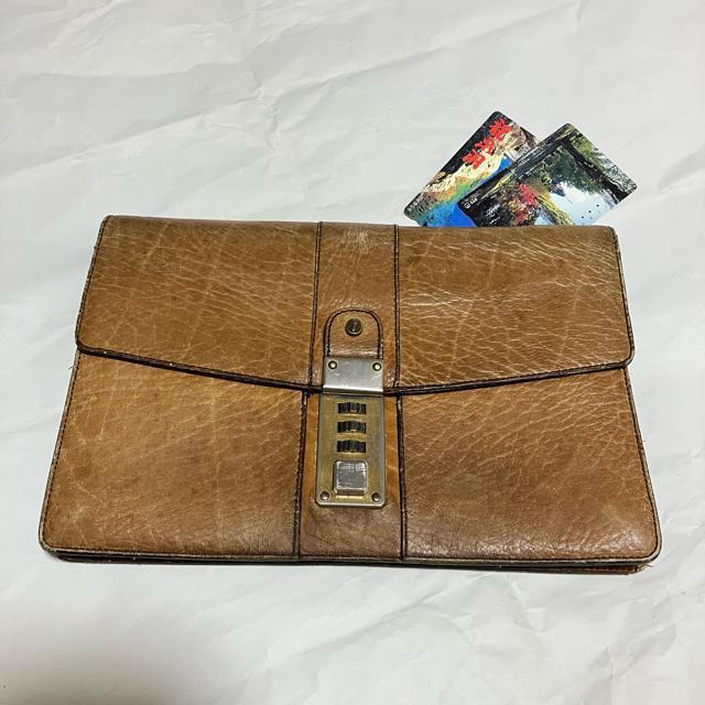 【希少】【ヴィンテージ】【ゴールドファイル】 カラチオラ / クラッチバッグ < ブランド 【希少】【ヴィンテージ】【ゴールドファイル】 カラチオラ / クラッチバッグ < ブランドの