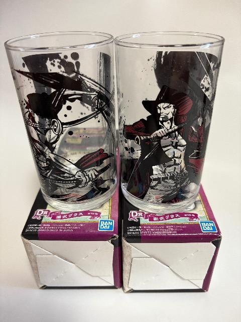 ワンピース一番くじ極剣豪達 墨式グラスコップ ゾロ ミホークA個セット♪ < アニメ/コミック/キャラクター  ワンピース一番くじ極剣豪達 墨式グラスコップ ゾロ ミホークA個セット♪ < アニメ/コミック/キャラクターの