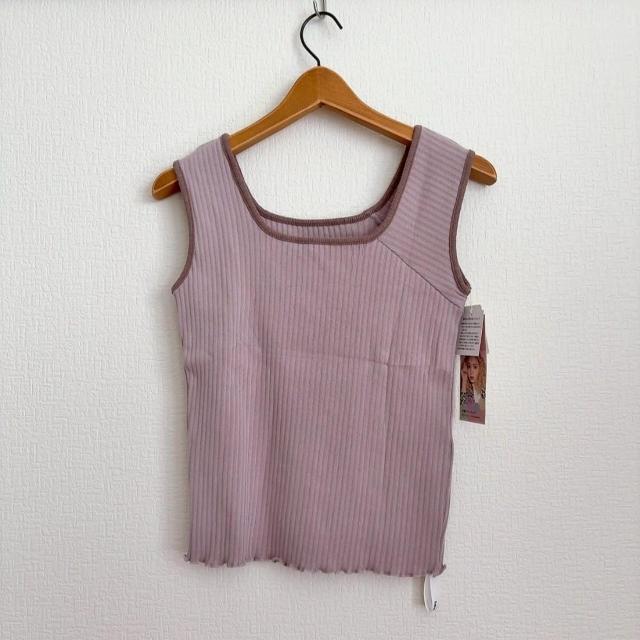 新品!!◆しまむら/twocolon◆リブ配色タンクトップ★藤田ニコル公認ブランド♪ < 女性ファッション 新品!!◆しまむら/twocolon◆リブ配色タンクトップ★藤田ニコル公認ブランド♪ < 女性ファッションの