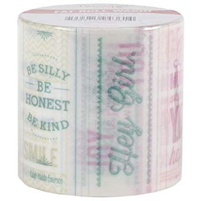 Fat Roll Washi Quote Me海外ワイド幅マスキングテープ < インテリア/ライフ  Fat Roll Washi Quote Me海外ワイド幅マスキングテープ  < インテリア/ライフの