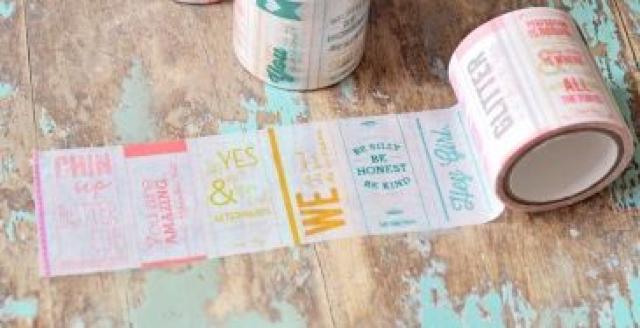 Fat Roll Washi Quote Me海外ワイド幅マスキングテープ < インテリア/ライフ  Fat Roll Washi Quote Me海外ワイド幅マスキングテープ < インテリア/ライフの