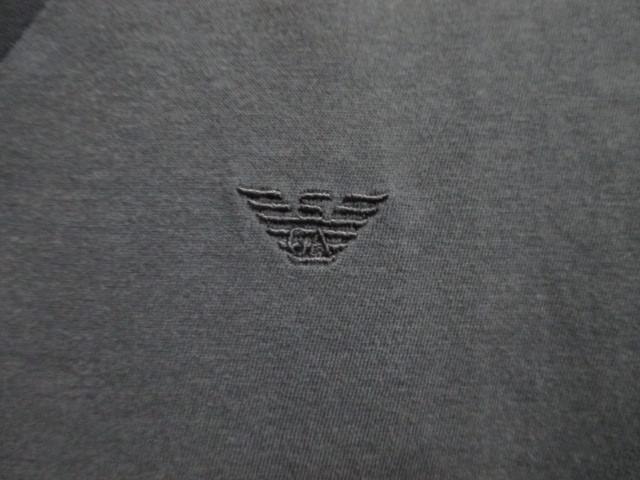 ☆EMPORIO ARMANI エンポリオ アルマーニ ボーダー柄 ワンポイント Tシャツ/メンズ/M < ブランド ☆EMPORIO ARMANI エンポリオ アルマーニ ボーダー柄 ワンポイント Tシャツ/メンズ/M < ブランドの