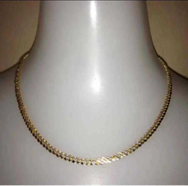 ヴィンテージ  コンビネックレスプラチナ1000 K24YG 刻印あり < 女性アクセサリー/時計  ヴィンテージ  コンビネックレスプラチナ1000 K24YG 刻印あり < 女性アクセサリー/時計の