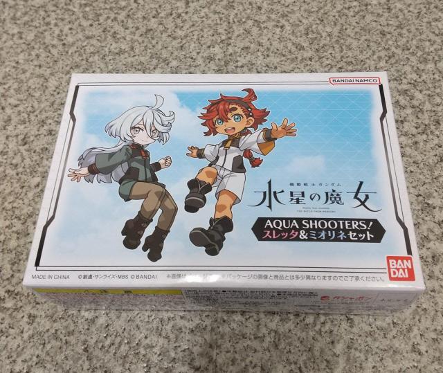 AQUA SHOOTERS! 機動戦士ガンダム 水星の魔女 スレッタ&ミオリネ フィギュア < アニメ/コミック/キャラクター  AQUA SHOOTERS! 機動戦士ガンダム 水星の魔女 スレッタ&ミオリネ フィギュア < アニメ/コミック/キャラクターの
