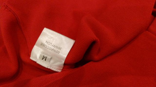 赤シャツ襟ミニワンピースサマーニットМサイズ < 女性ファッション  赤シャツ襟ミニワンピースサマーニットМサイズ < 女性ファッションの