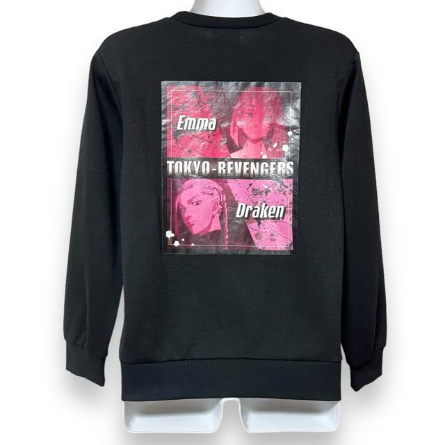 【TOKYO REVENGERS/150】BACKドラケン&エマプリントロンT < キッズ/ベビー 【TOKYO REVENGERS/150】BACKドラケン&エマプリントロンT < キッズ/ベビーの