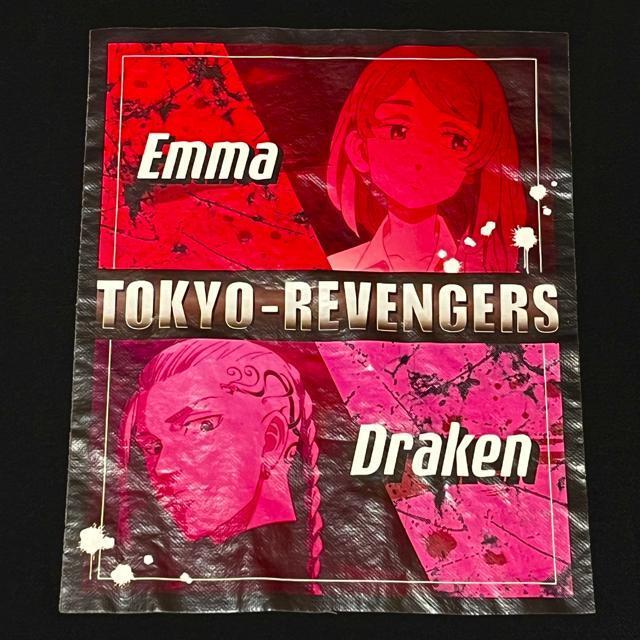 【TOKYO REVENGERS/150】BACKドラケン&エマプリントロンT < キッズ/ベビー 【TOKYO REVENGERS/150】BACKドラケン&エマプリントロンT < キッズ/ベビーの