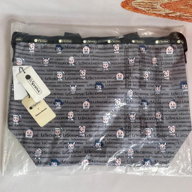 ★新品未使用★LeSportsac レスポートサック オサムグッズ 2WAYトートバッグ グレー オサムタイポグラフィ 4360 < 女性ファッション  ★新品未使用★LeSportsac レスポートサック オサムグッズ 2WAYトートバッグ グレー オサムタイポグラフィ 4360 < 女性ファッションの