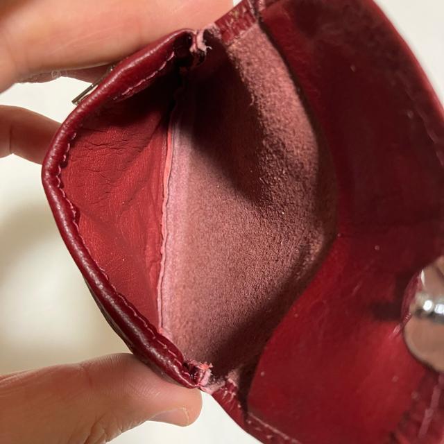 【ノーブランド扱い】【本革】 レザー / コインケース / レッド < 女性ファッション  【ノーブランド扱い】【本革】 レザー / コインケース / レッド < 女性ファッションの