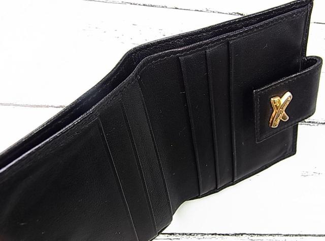 ★500円スタ★正規品 パロマ・ピカソ レザーポーチ & 2つ折り財布 セット Xモチーフ ブラック < ブランド ★500円スタ★正規品 パロマ・ピカソ レザーポーチ & 2つ折り財布 セット Xモチーフ ブラック < ブランドの