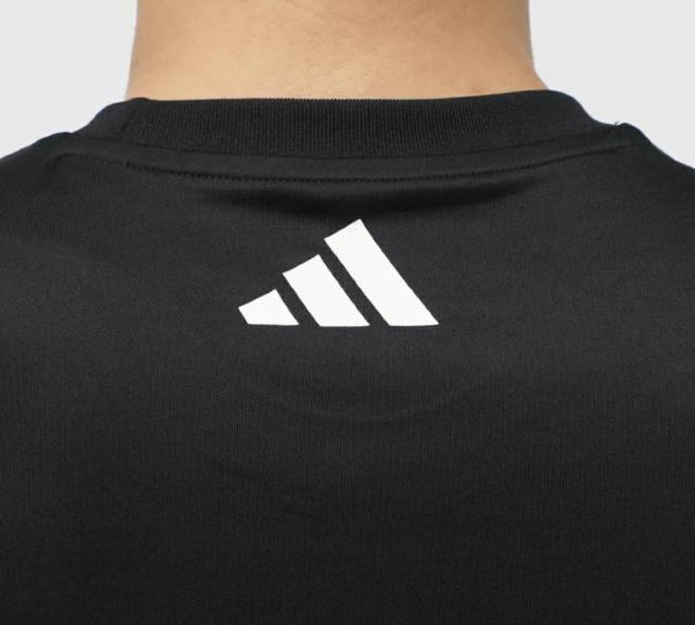 adidas �A�f�B�_�X�@�����Y�@���� T�V���c�@�u���b�N�@M CE LOGO �|���@AP DK115 JW8948�@���T�C�YXL �� �u�����h�� 