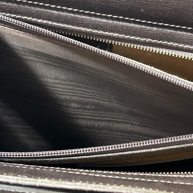 Salvatore Ferragamo �t�F���K�� �����Y ���S���� �J�[�t ���U�[ �r�W�l�X �o�b�O �u���E�� �S�[���h���� �� �u�����h�� 