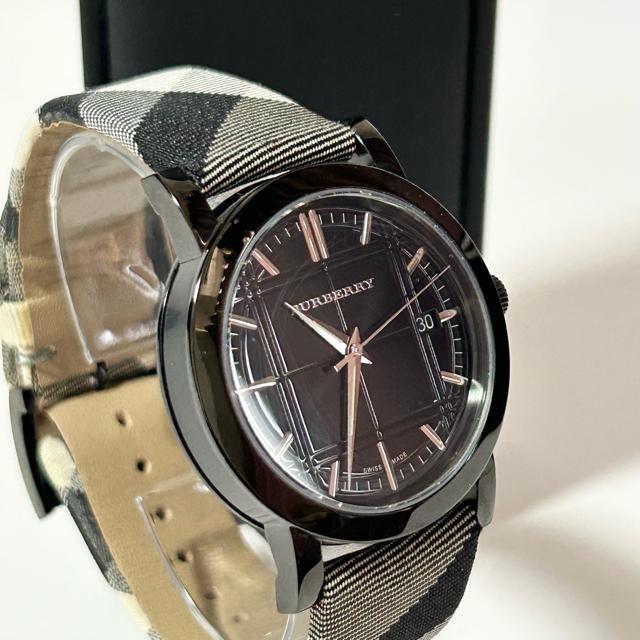 Burberry The City BU1377 �����Y �N�H�[�c�E�H�b�` �`�F�b�N�_�C�������f�� �r���v �u���b�N ����ǍD �� �u�����h�� 