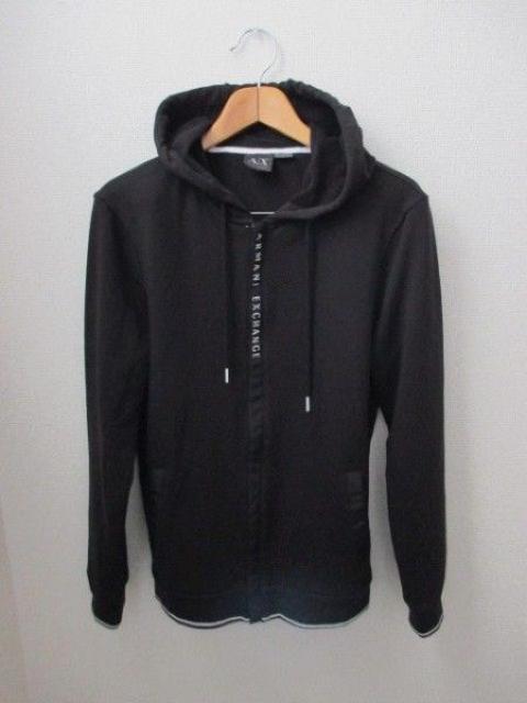 ☆アルマー二 エクスチェンジ ジップアップパーカー パーカー/メンズ/S☆黒 < ブランド ☆アルマー二 エクスチェンジ ジップアップパーカー パーカー/メンズ/S☆黒 < ブランドの