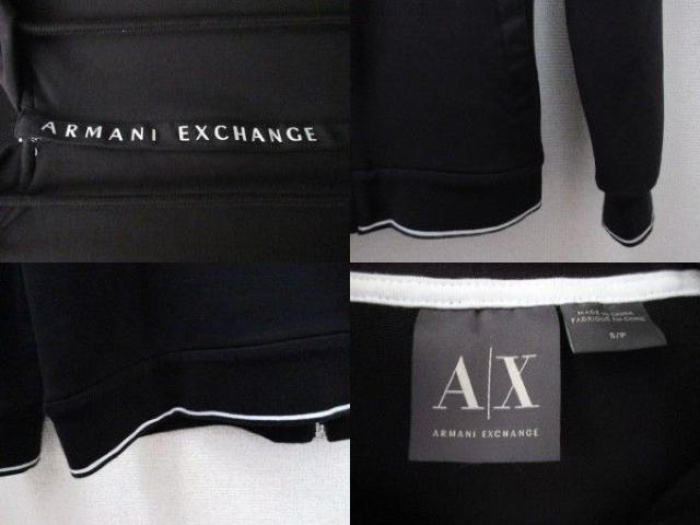 ☆アルマー二 エクスチェンジ ジップアップパーカー パーカー/メンズ/S☆黒 < ブランド ☆アルマー二 エクスチェンジ ジップアップパーカー パーカー/メンズ/S☆黒 < ブランドの