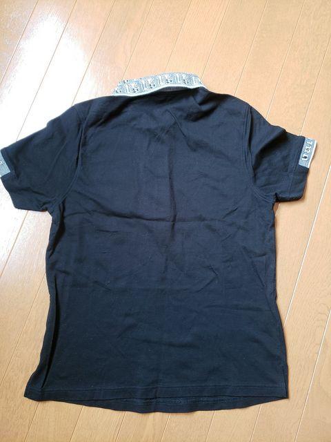 ☆美品☆バレンザ・ポー☆黒半袖ポロシャツ☆40 < 女性ファッション  ☆美品☆バレンザ・ポー☆黒半袖ポロシャツ☆40 < 女性ファッションの