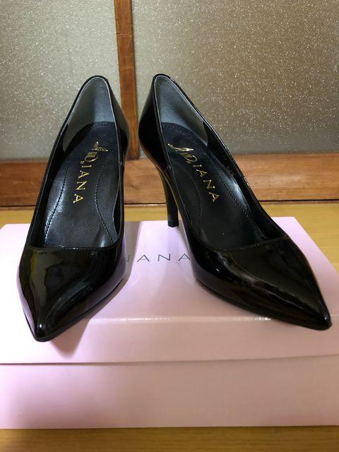 ◎DIANA(ダイアナ)◎ルフリー●エナメルパンプス♪黒 < ブランド  ◎DIANA(ダイアナ)◎ルフリー●エナメルパンプス♪黒  < ブランドの