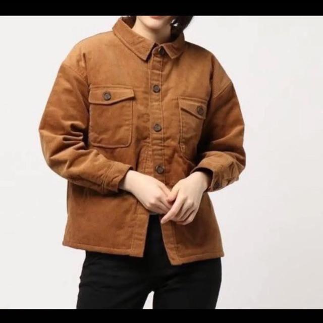 新品 タグ付き Lugnoncure コーデュロイ ジャケット ブラウン < 女性ファッション  新品 タグ付き Lugnoncure コーデュロイ ジャケット ブラウン < 女性ファッションの