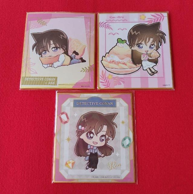 名探偵コナン☆ミニ色紙《毛利蘭》3枚セット < アニメ/コミック/キャラクター 名探偵コナン☆ミニ色紙《毛利蘭》3枚セット < アニメ/コミック/キャラクターの