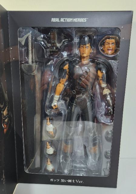 ベルセルク 三浦建太郎 メディコム・トイ リアルアクションヒーローズ ガッツ 黒い剣士Ver.フィギュア < アニメ/コミック/キャラクター  ベルセルク 三浦建太郎 メディコム・トイ リアルアクションヒーローズ ガッツ 黒い剣士Ver.フィギュア < アニメ/コミック/キャラクターの