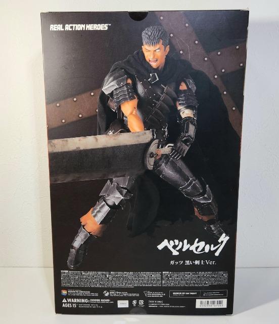 ベルセルク 三浦建太郎 メディコム・トイ リアルアクションヒーローズ ガッツ 黒い剣士Ver.フィギュア < アニメ/コミック/キャラクター  ベルセルク 三浦建太郎 メディコム・トイ リアルアクションヒーローズ ガッツ 黒い剣士Ver.フィギュア < アニメ/コミック/キャラクターの