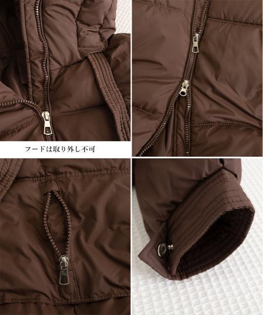 送料無料 新品 フード付きフェイクダウンコートレディース < 女性ファッション  送料無料 新品 フード付きフェイクダウンコートレディース < 女性ファッションの