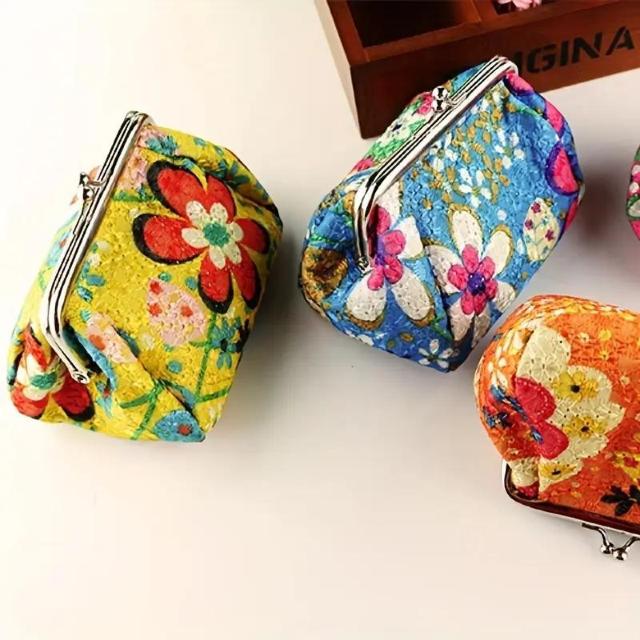 超お買い得690円★カラフルなヴィンテージ風刺繍コインパース - エスニックスタイルの小さな財布 ピンク < 女性ファッション  超お買い得690円★カラフルなヴィンテージ風刺繍コインパース - エスニックスタイルの小さな財布 ピンク < 女性ファッションの