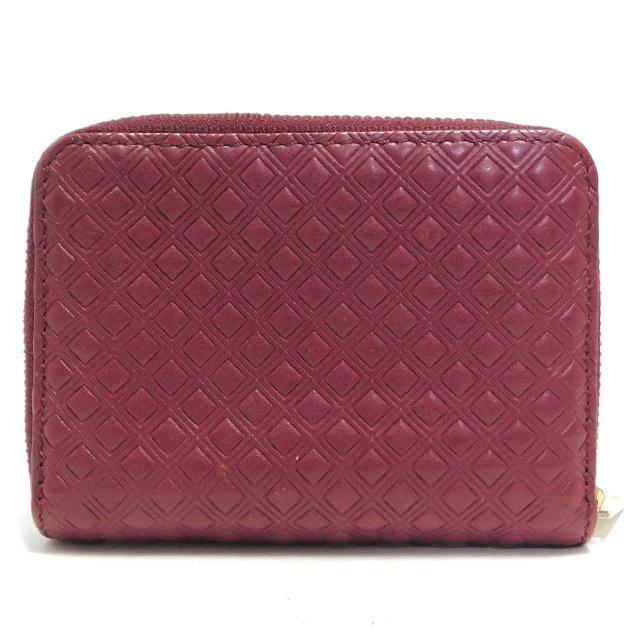 1000円 TORY BURCH トリーバーチ カード収納 コインケース 小銭入れ バーガンディ系 キーリング付き < ブランド 1000円 TORY BURCH トリーバーチ カード収納 コインケース 小銭入れ バーガンディ系 キーリング付き < ブランドの