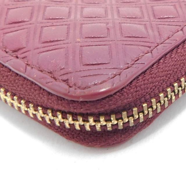 1000円 TORY BURCH トリーバーチ カード収納 コインケース 小銭入れ バーガンディ系 キーリング付き < ブランド 1000円 TORY BURCH トリーバーチ カード収納 コインケース 小銭入れ バーガンディ系 キーリング付き < ブランドの