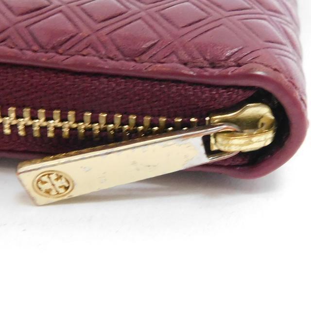 1000円 TORY BURCH トリーバーチ カード収納 コインケース 小銭入れ バーガンディ系 キーリング付き < ブランド 1000円 TORY BURCH トリーバーチ カード収納 コインケース 小銭入れ バーガンディ系 キーリング付き < ブランドの