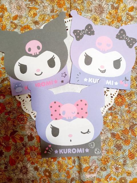 お裾分け☆クロミちゃんダイカットメモ3柄3枚☆ < インテリア/ライフ  お裾分け☆クロミちゃんダイカットメモ3柄3枚☆  < インテリア/ライフの
